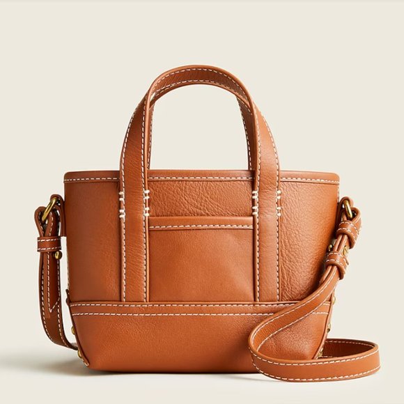 J. Crew Handbags - J. Crew Mini Montauk tote in leather